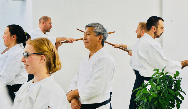 Find seminars at https://knkmusubi.net/aikido-seminars/